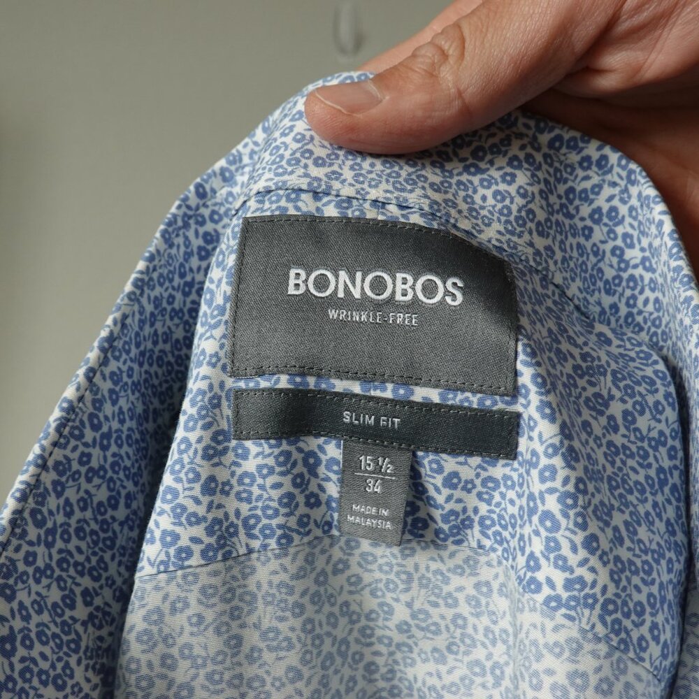 Bonobos Patterned Dress Shirt - Picture 2 of 3